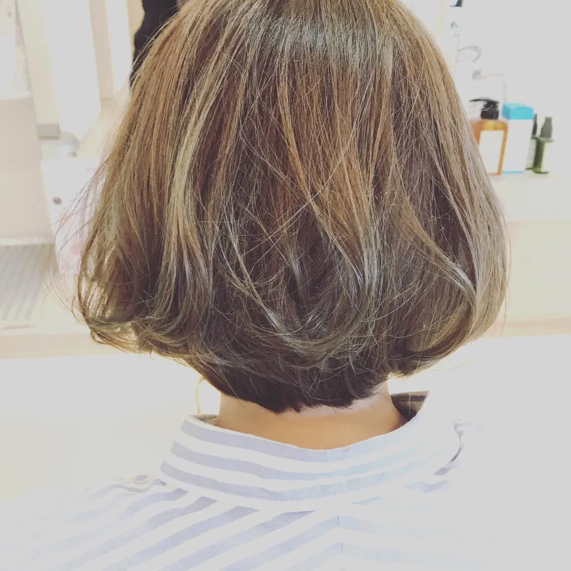 ショート カラー イルミナカラー syuyama shinichiのヘアスタイル