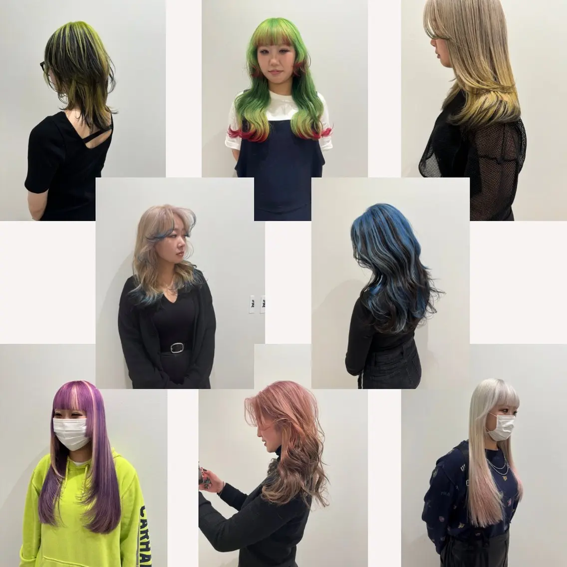 カラー ヘアカラー 心斎橋 美髪職人 近江のヘアスタイル