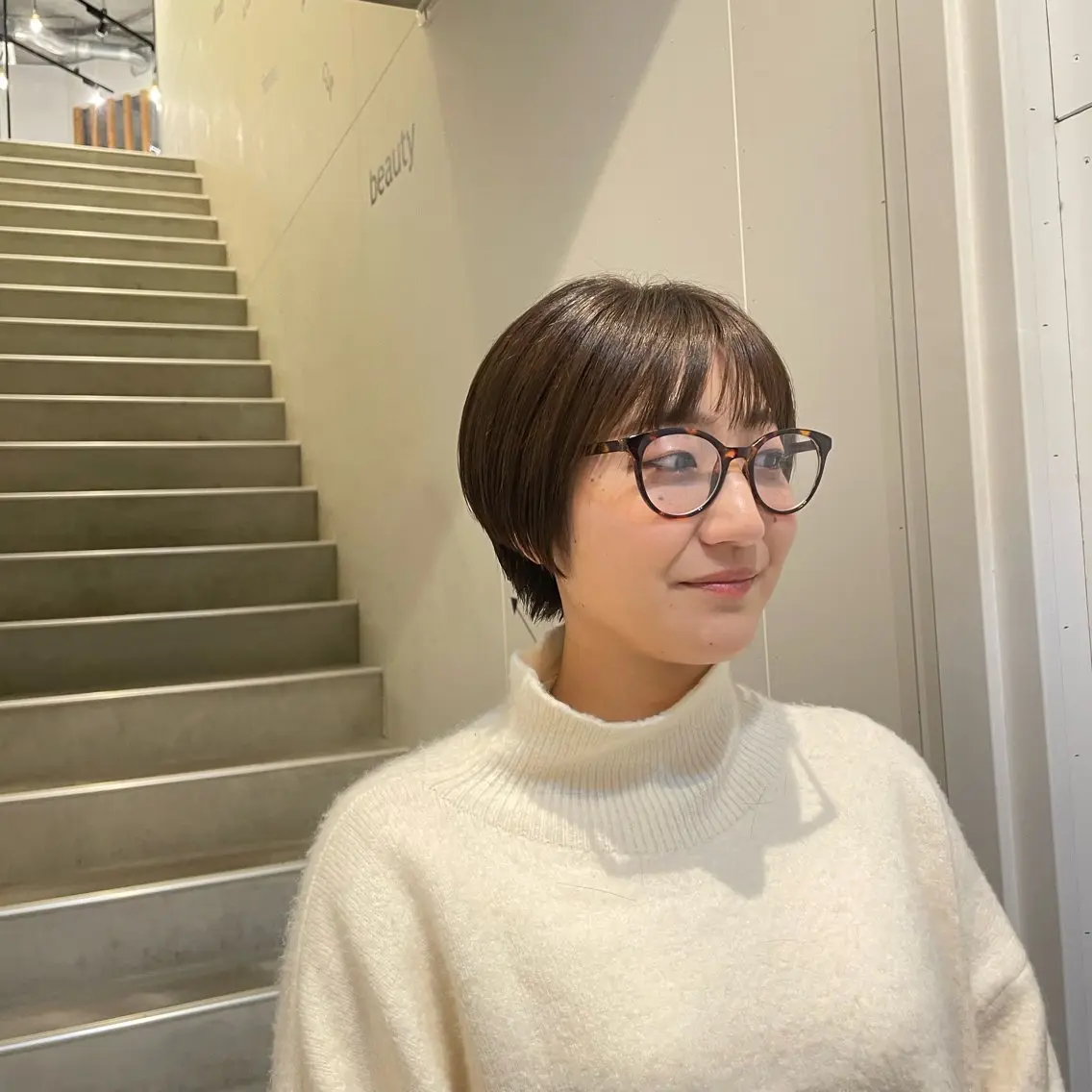 ショート ショートヘア カット 久保田 千尋のヘアスタイル