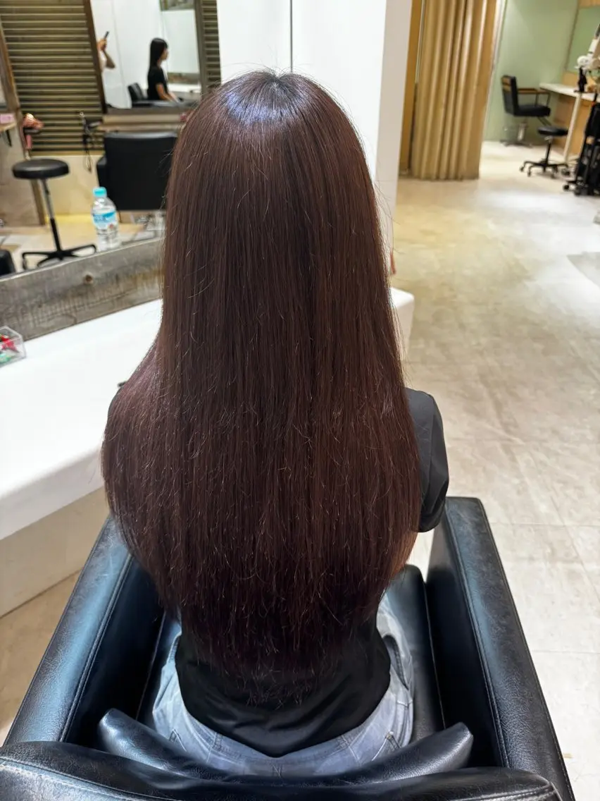 ロング トリートメント あおき りゅうせいのヘアスタイル