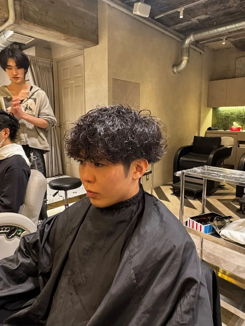 メンズ 新宿/メンズカット /パーマ/カラーのヘアスタイル