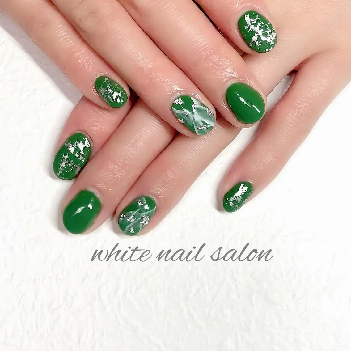 ネイル ジェルネイル ハードジェル 持ち込み ソフトジェル ハンドネイル white nail salonのネイルデザイン