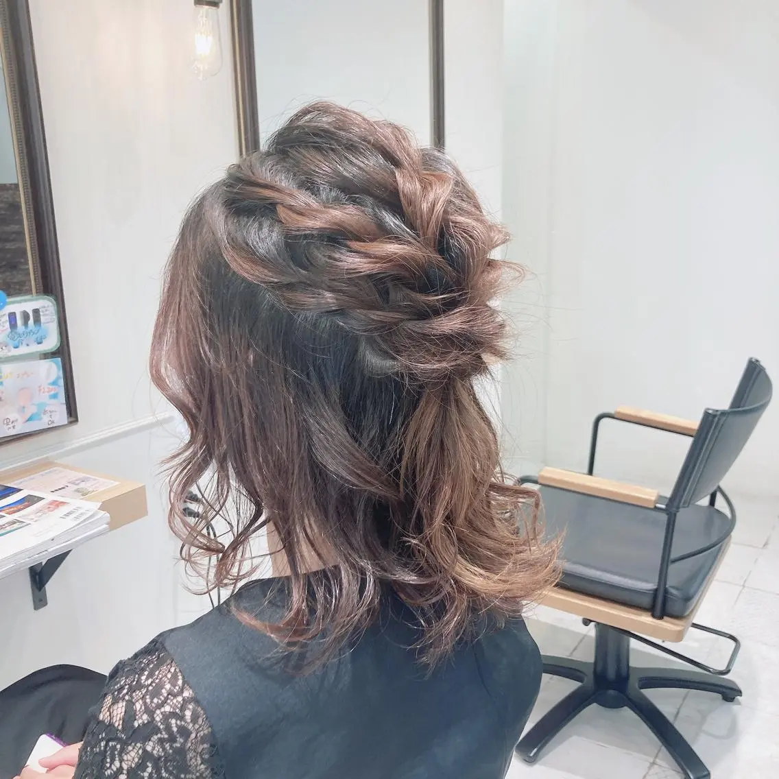 ヘアアレンジ ヘアセット 神田 菜々子のヘアスタイル
