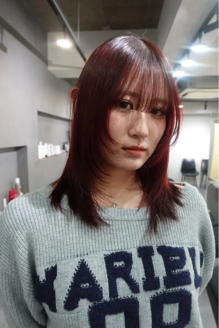 セミロング カラー 似合わせカットカラー 🌟ryusei⭐️のヘアスタイル