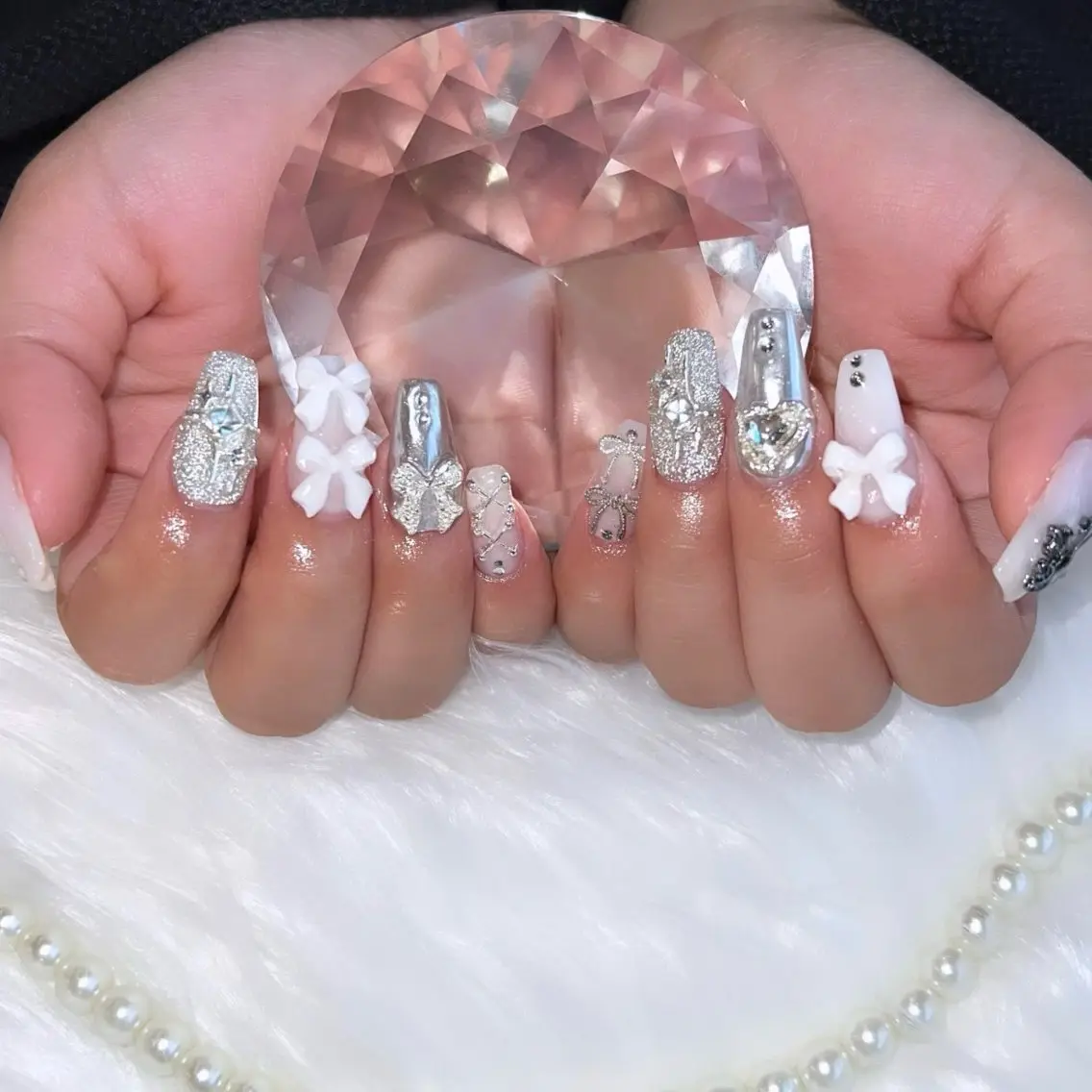 ネイル フラッシュネイル ハンドネイル Kobayashi Komugiのネイルデザイン
