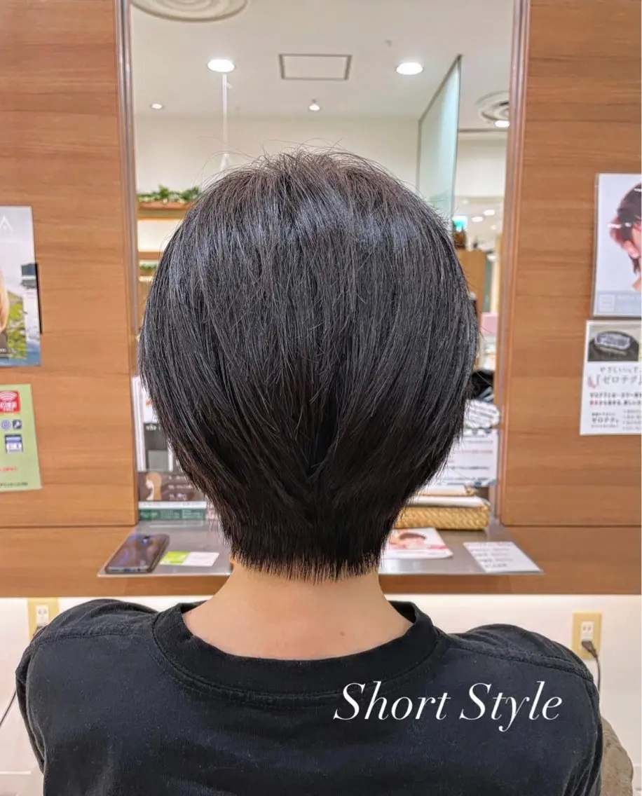 ショート ショートヘア たつみ ひかる🧸のヘアスタイル