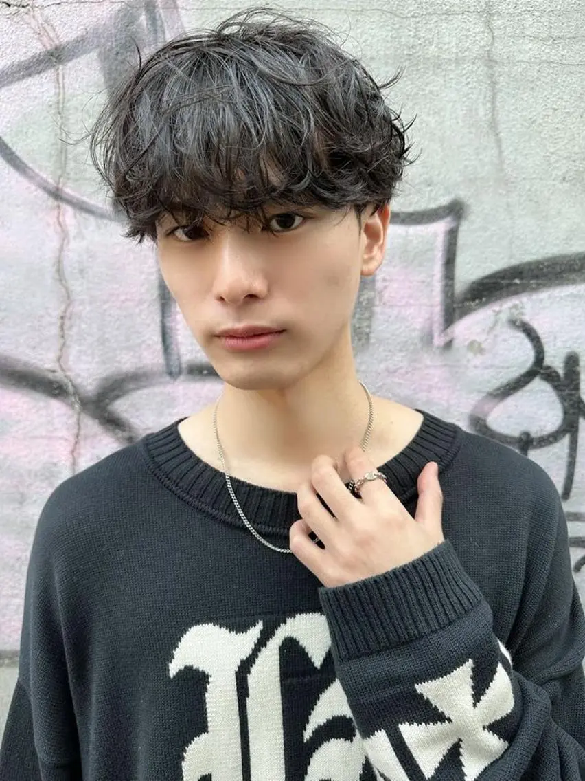 🥇メンズ人気No.1🥇《メンズ限定》メンズカット+メンズパーマ(シャンプートリートメント付)の写真