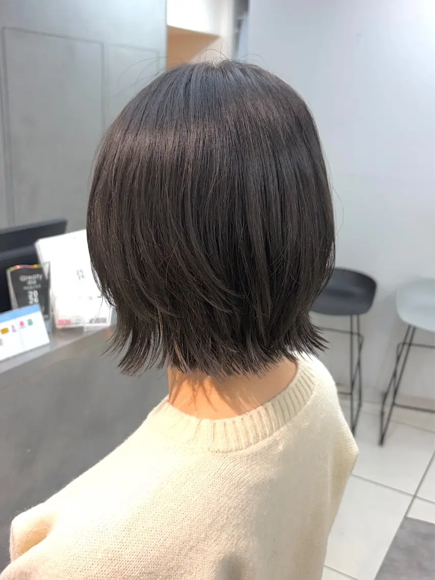 ショート ボブ/ ミディアムKOUGAのヘアスタイル