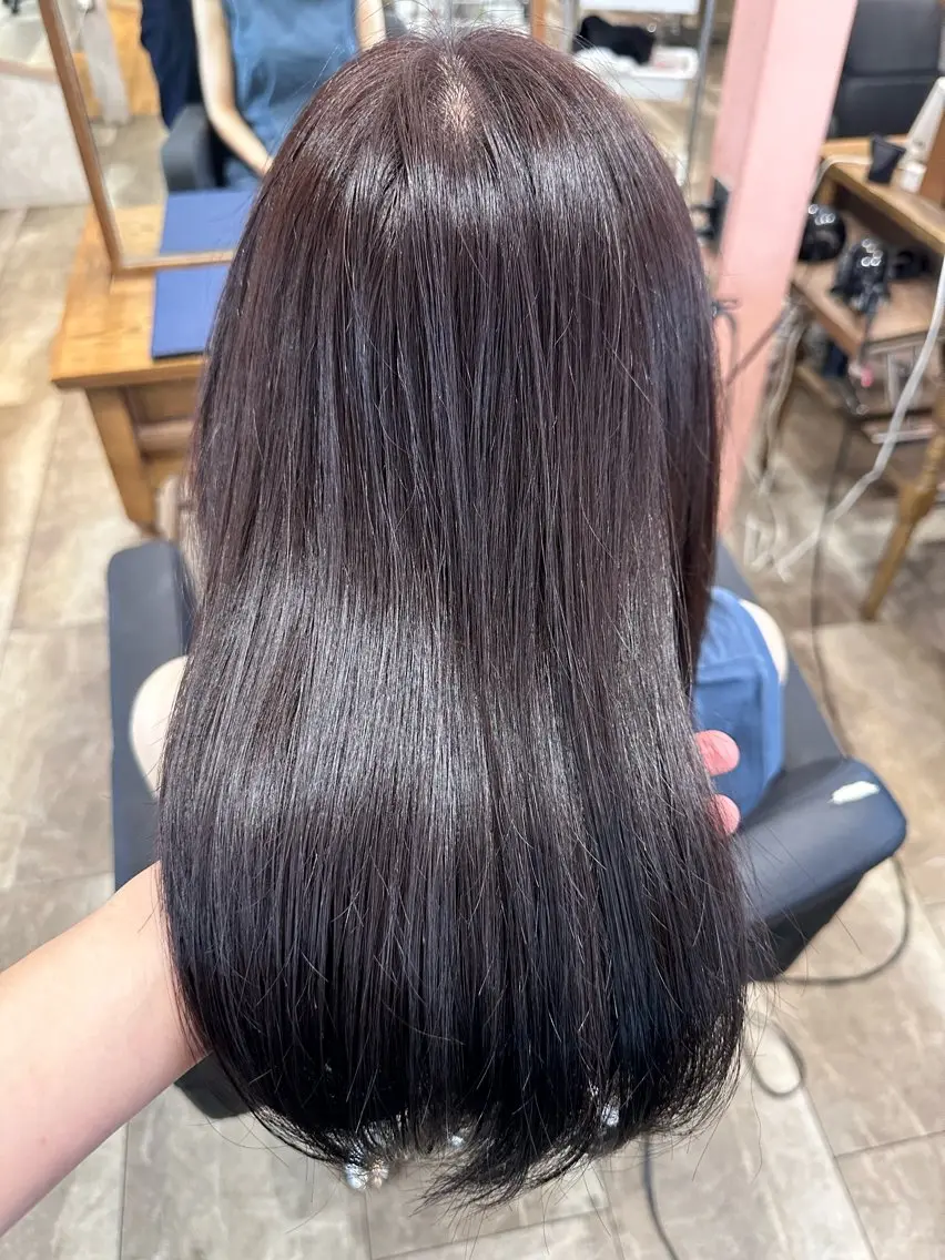 ロング Agu.店長 SAKI WADAのヘアスタイル