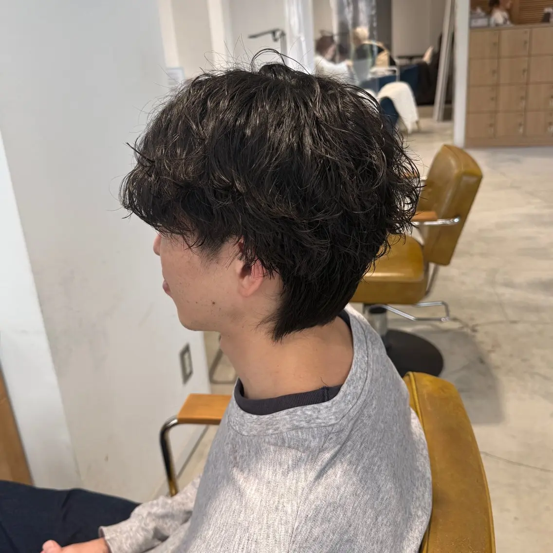 メンズカット+パーマモデル(ニュアンス系、シャドーパーマ、ツイスパ)※補足説明必読の写真