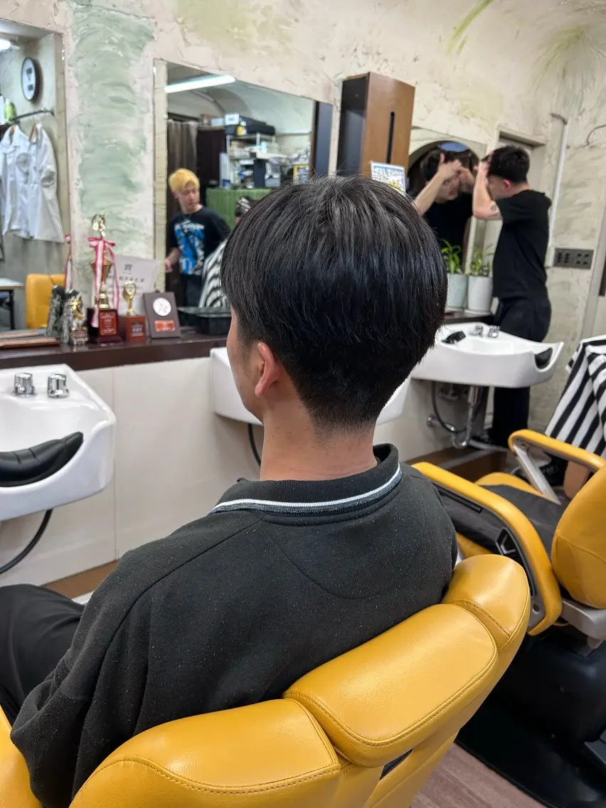ミディアム メンズ 太田 龍之介のヘアスタイル