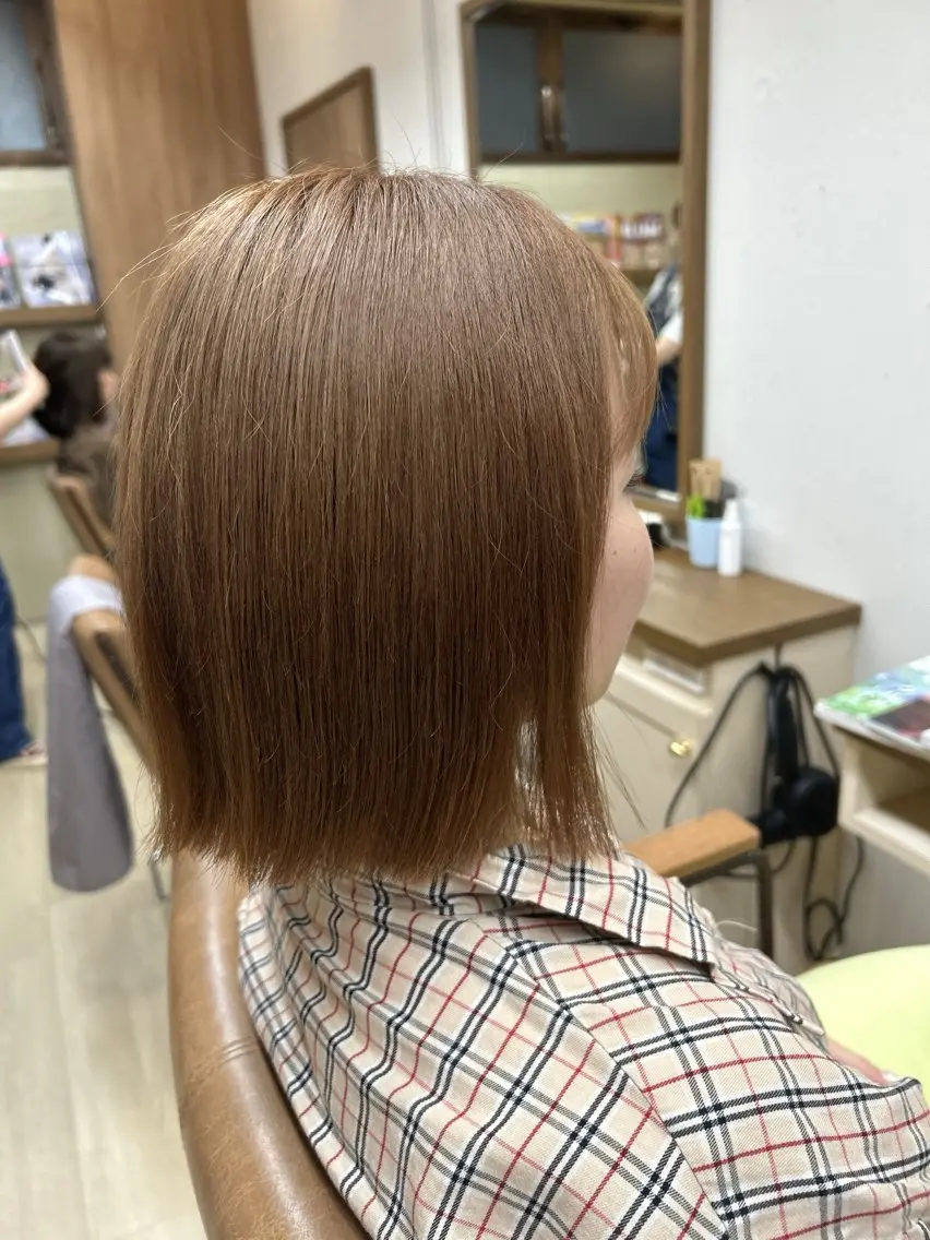 ショート 井上 愛梨のヘアスタイル
