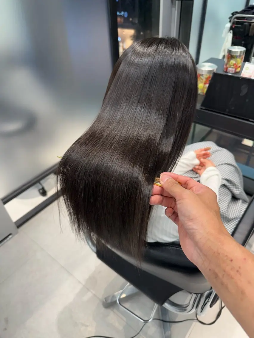 ロング 大人女性の髪質改善 🫧鷹司郎のヘアスタイル
