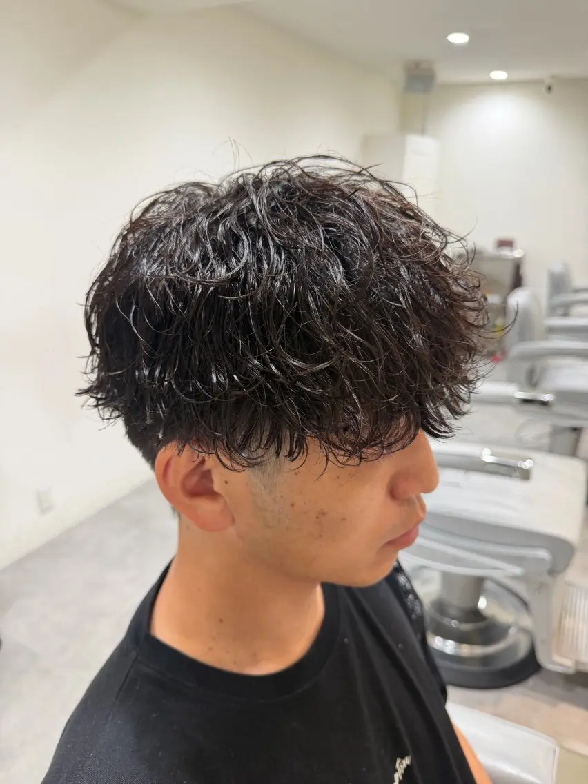 パーマ メンズ メンズパーマ 松戸メンズパーマ特化 /野原健太のヘアスタイル