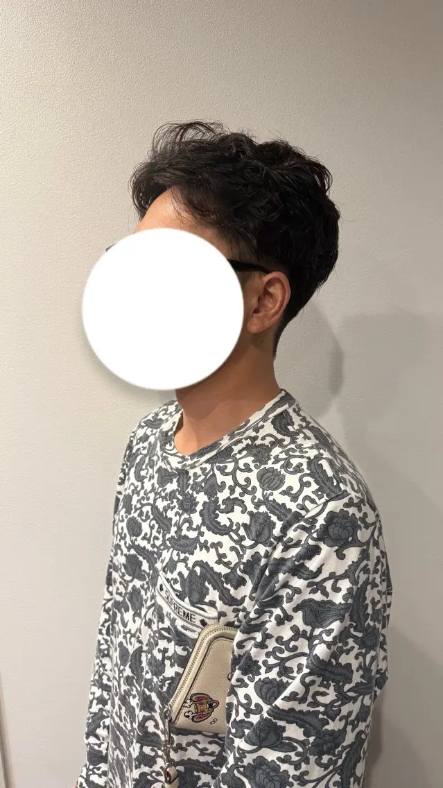 【☔️メンズ6月限定☔️】カット✂︎+パーマ🌀の写真