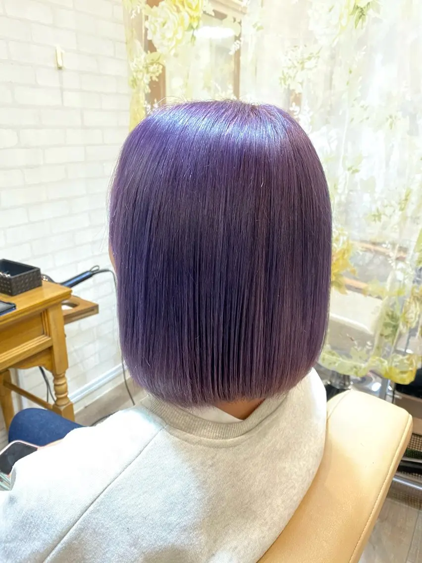 ミディアム カラー Aujuaソムリエ 🎨‎♡HARUのヘアスタイル