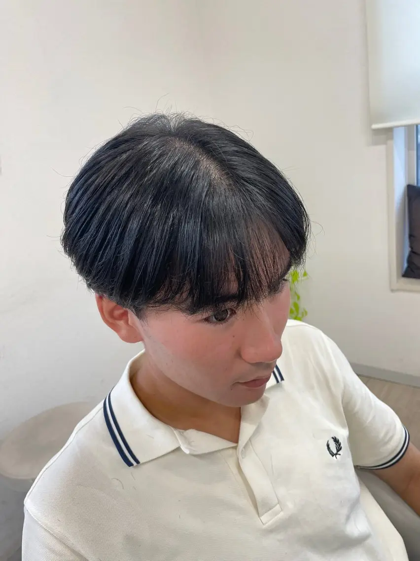 ショート カット 笠島 雄大のヘアスタイル