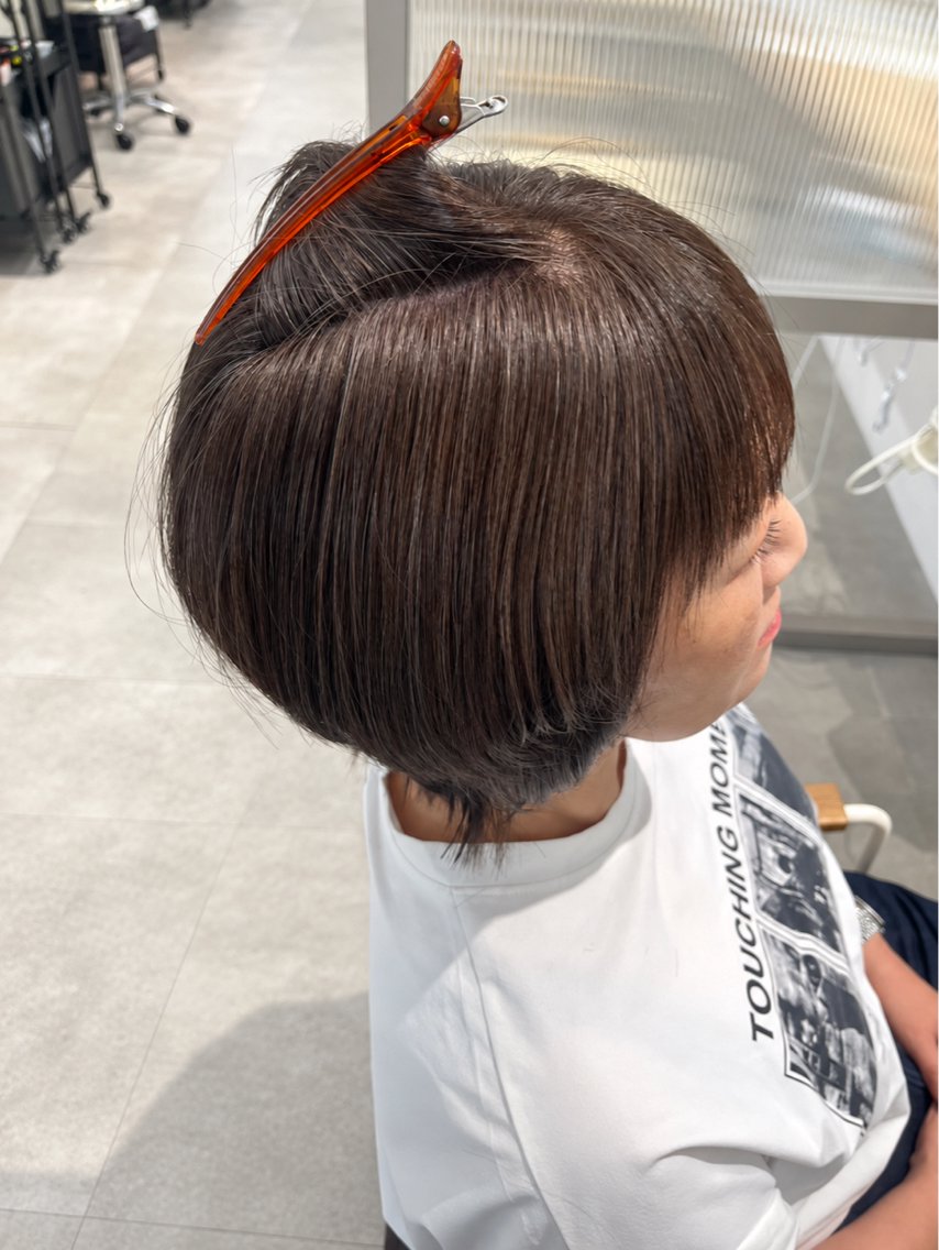 カラー ハイライトカラー ヘアカラー マツシマ カンタのヘアスタイル