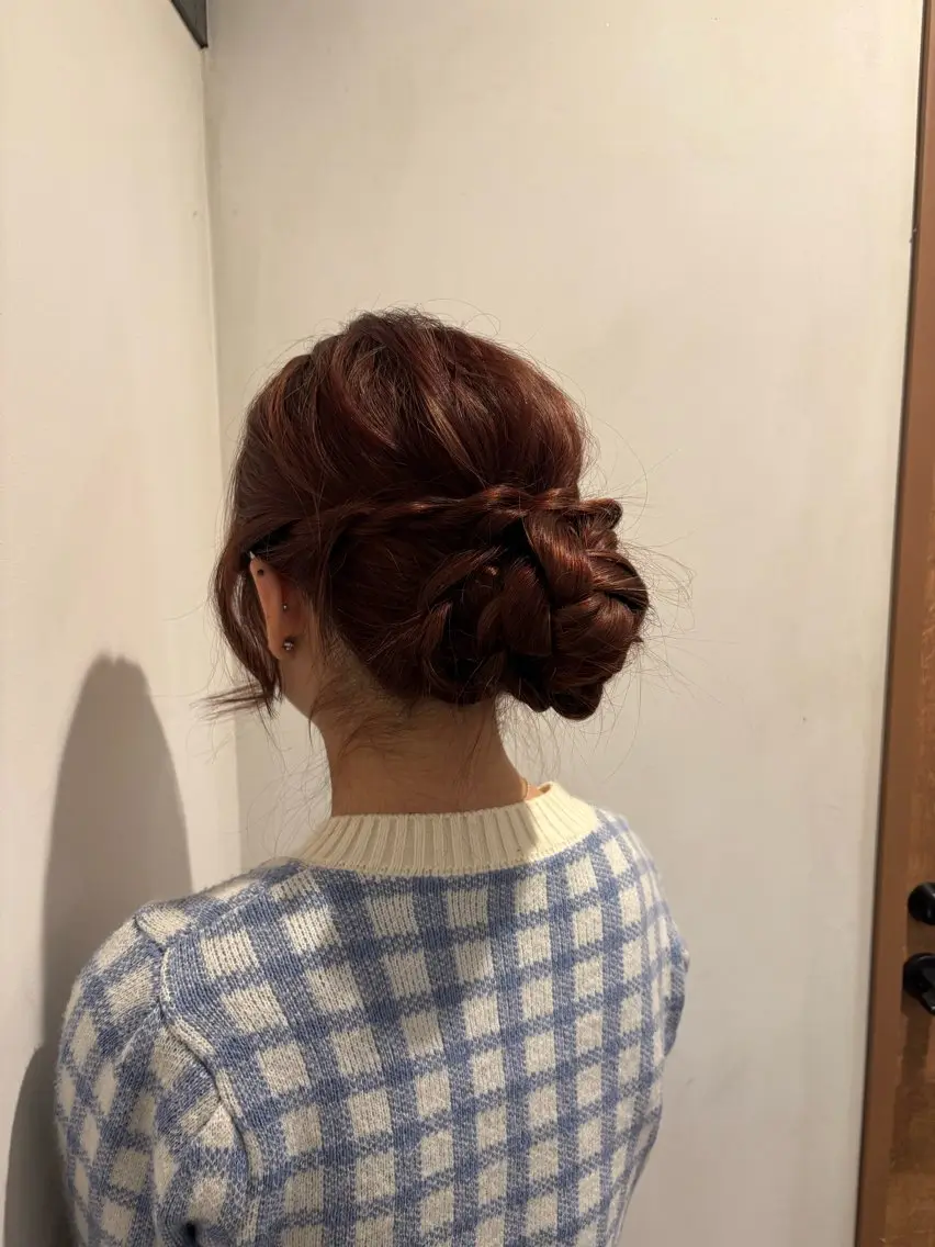 ヘアアレンジ【タイトスタイルorシニヨンスタイル限定💞】の写真