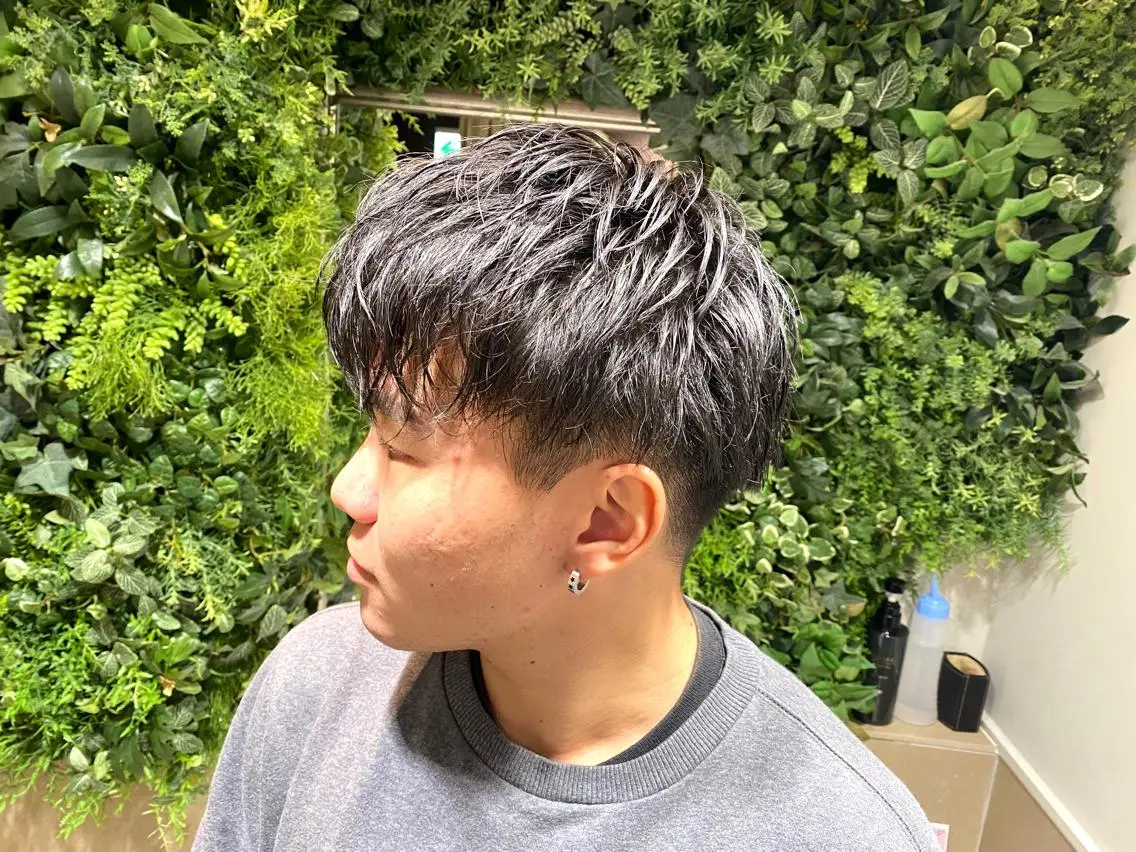 ミディアム メンズ 林田 龍明のヘアスタイル