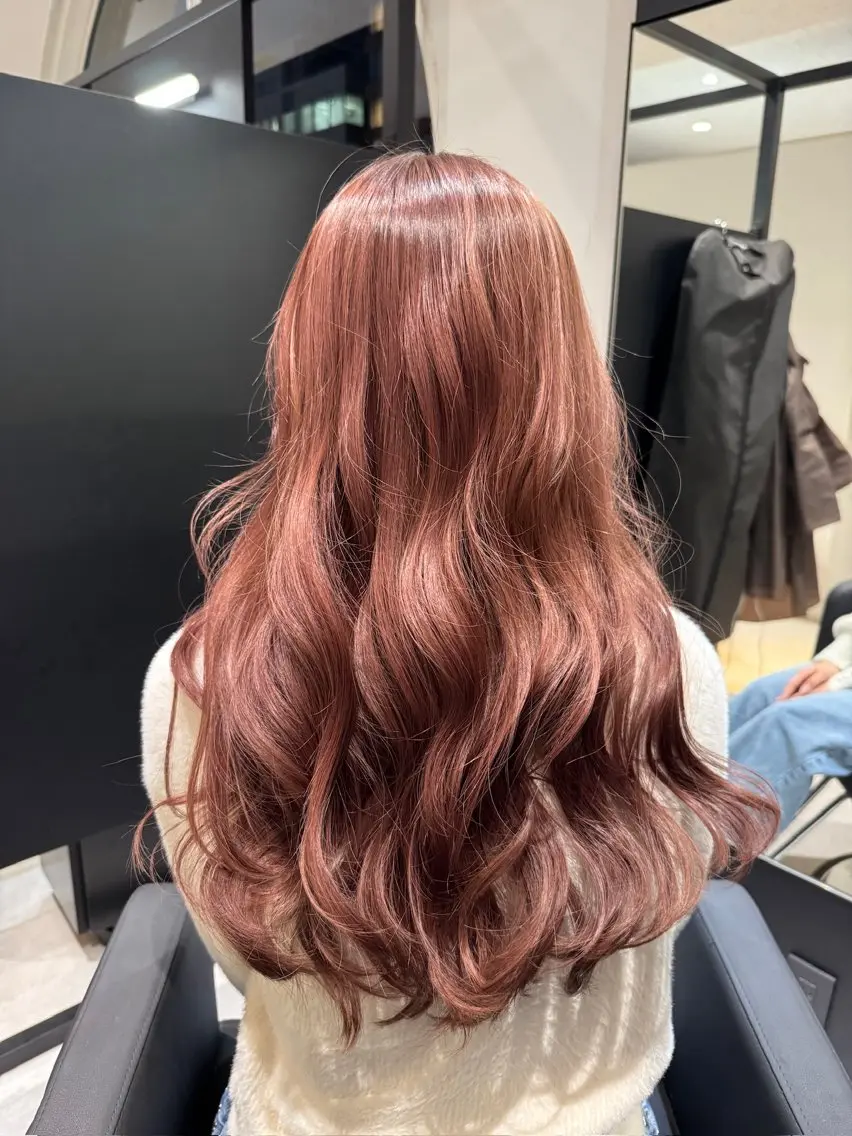 ロング カラー カット 韓国風スタイル 北田陸斗のヘアスタイル