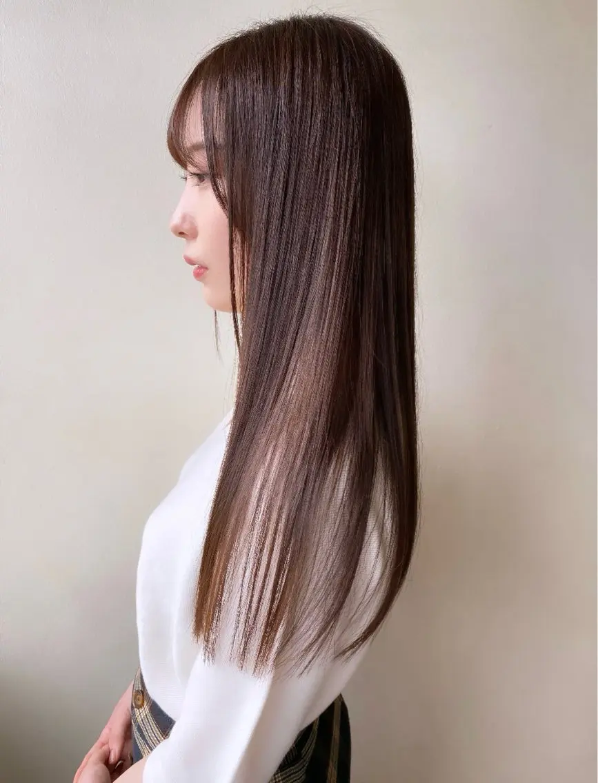 ロング 髪質改善 トリートメント トリートメント 佐藤 智春のヘアスタイル