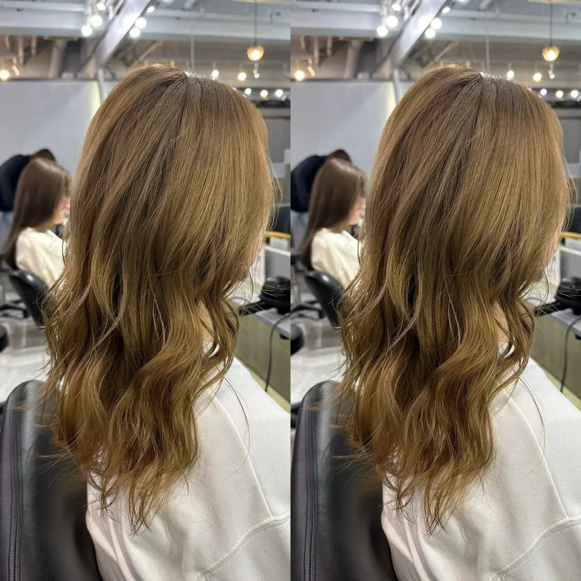 ロング カラー 髪質改善🩵縮毛矯正 代々木/木下のヘアスタイル