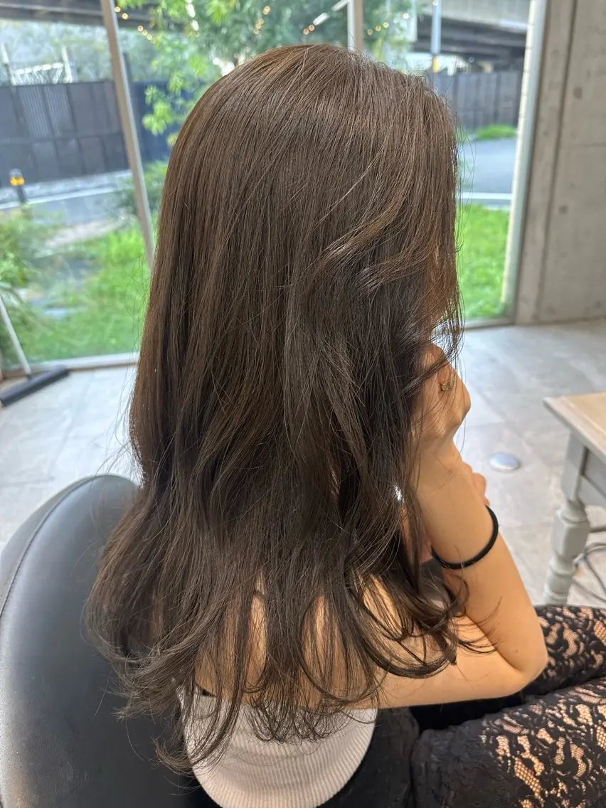 【1​〜​3回目までのお客様】カット+カラー+3stepハホニコトリートメントの写真