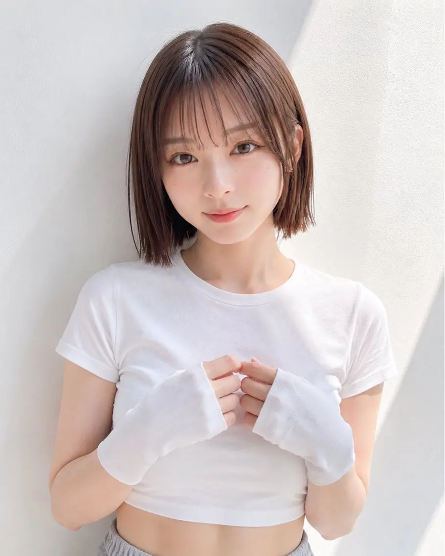 ショート 切りっぱなしボブ ボブ カット ボブ/レイヤーボブ/ 銀座/星優斗のヘアスタイル
