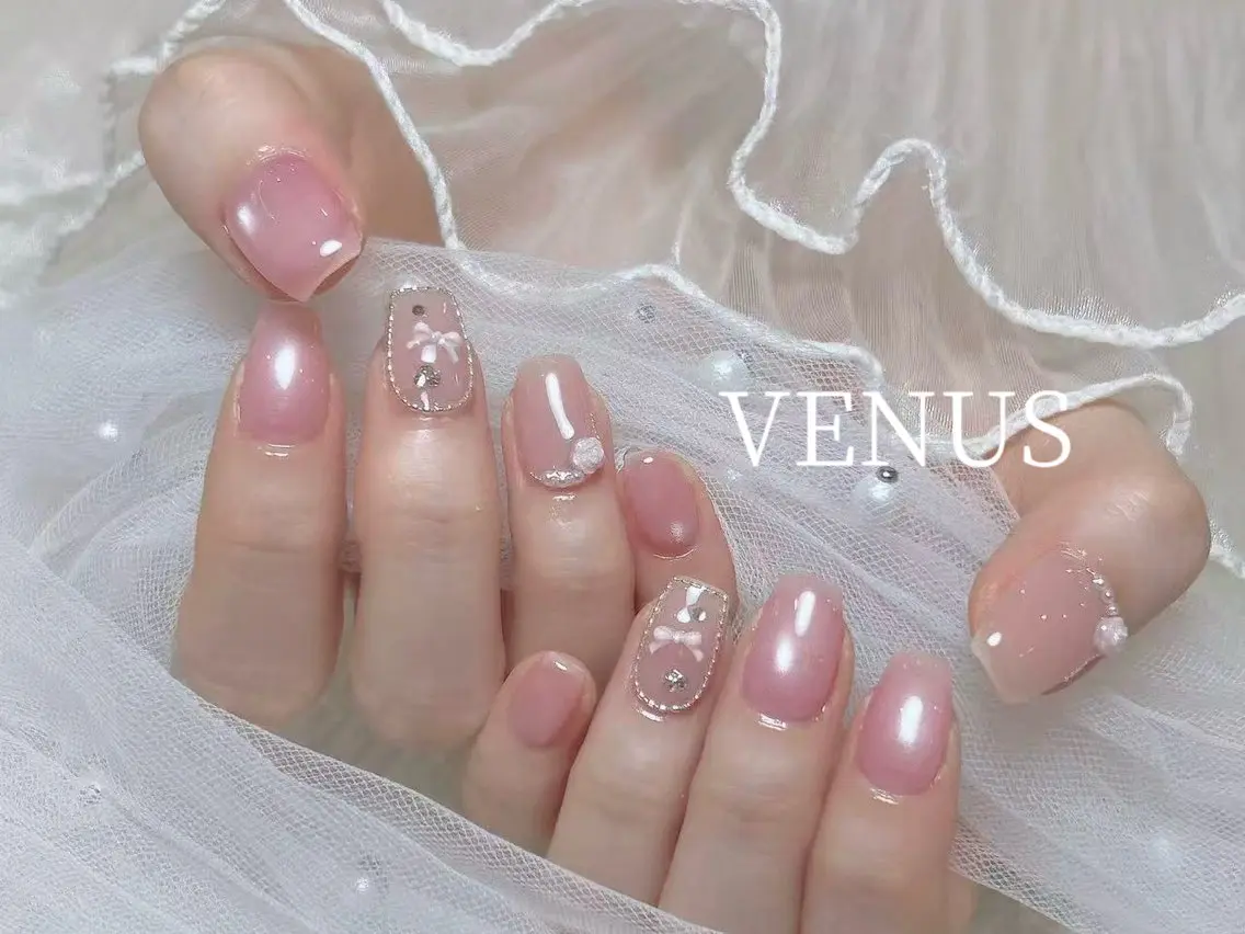 ネイル マグネットネイル ワンカラーネイル ハンドネイル VENUS Nail ★池袋徒歩2分のネイルデザイン