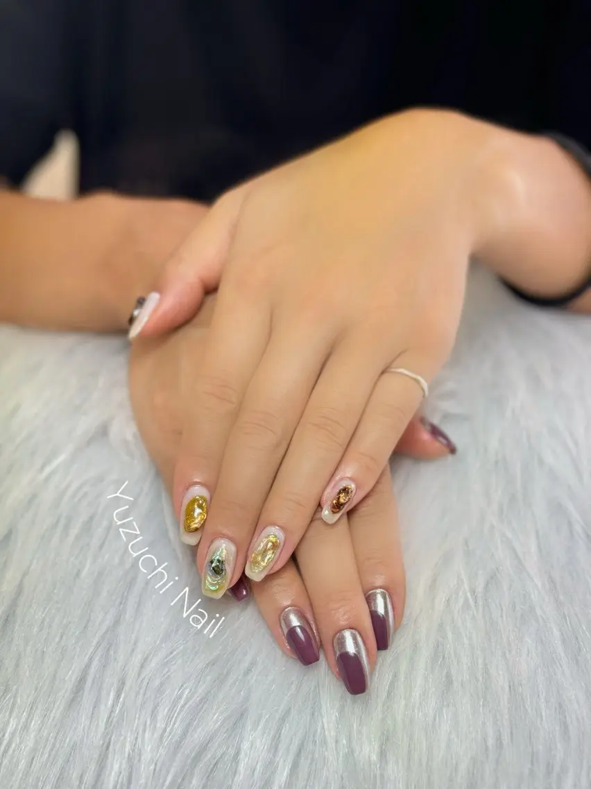 ネイル フットネイル 夏ネイル ワンホンネイル Yuzuchi Nailのネイルデザイン