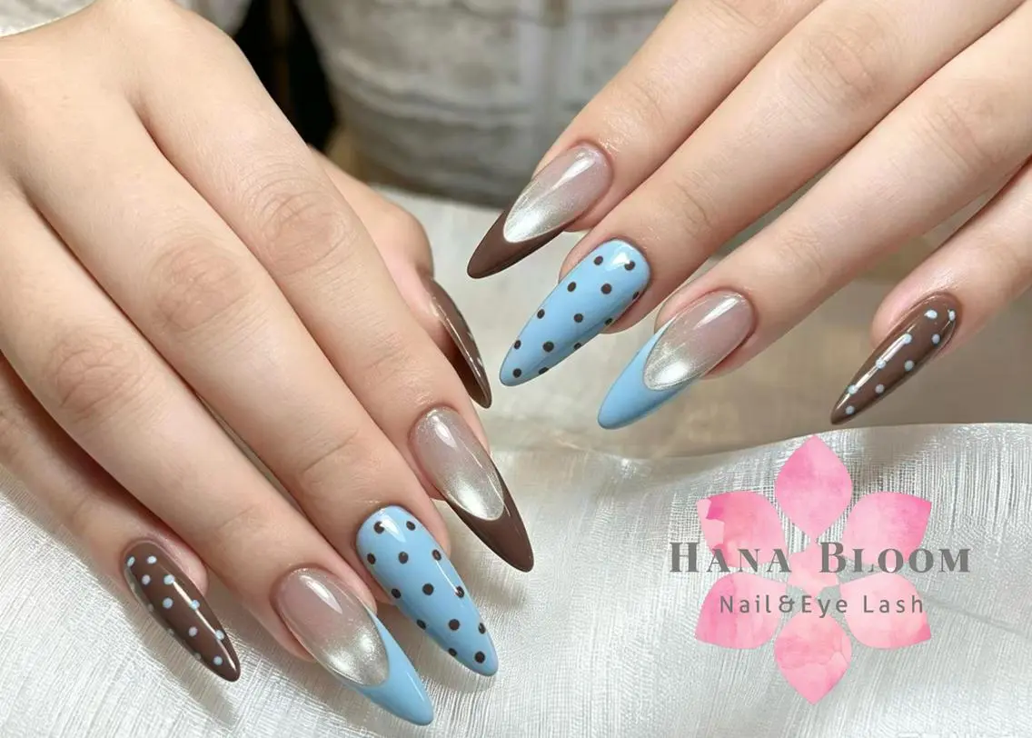 ネイル 長さ出し フットネイル フレンチネイル ジェルネイル ガーリー ハンドネイル ハンドケア Hana Bloom Nail Salonのネイルデザイン