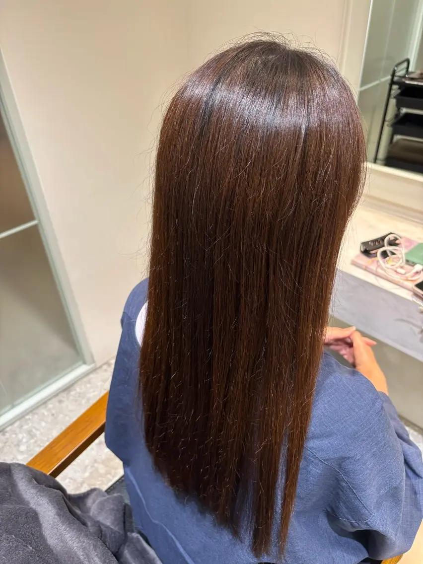 ロング 🌱大森柚紀🐇 うる艶髪🫧のヘアスタイル