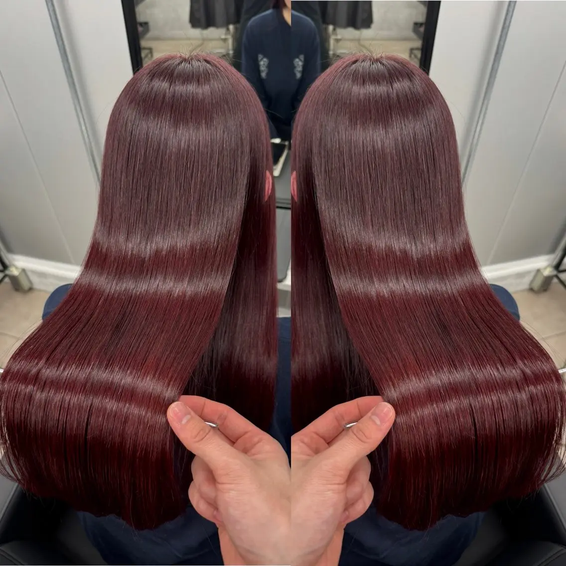 ロング 髪質改善 縮毛矯正 カット ヘアカラー トリートメント ヘッドスパ 🌈代表 🌈macotoのヘアスタイル