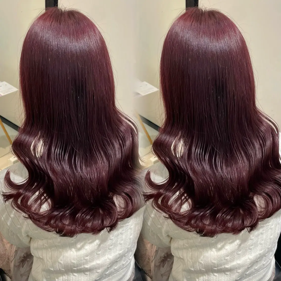 ロング カラー カット ヘアカラー トリートメント ブリーチなしカラー kana🐱のヘアスタイル
