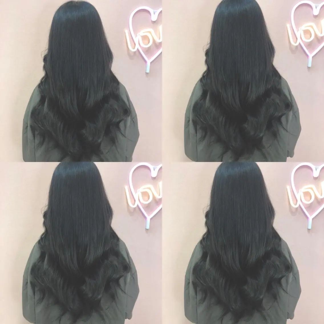 ロング カラー 黒髪 ナチュラルブラック 🌷MAYU 🌷のヘアスタイル