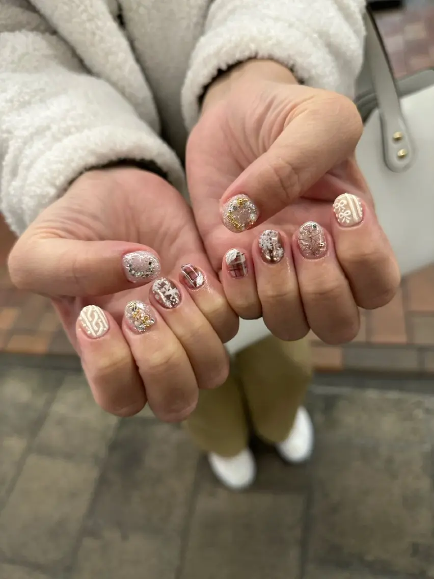 ネイル ハンドネイル nailsalon ∞ ﾐｶﾅﾙ ∞のネイルデザイン