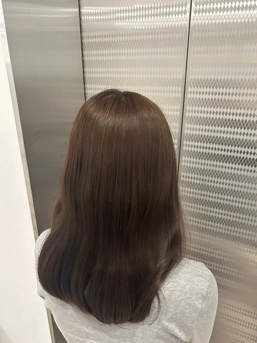 セミロング ヘアカラー Marin🫐/ 名駅/レイヤーカットのヘアスタイル