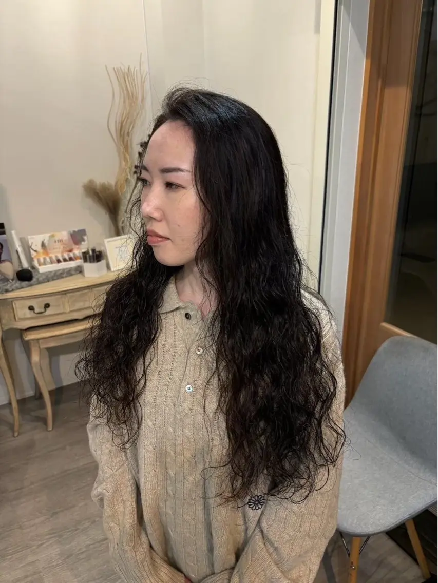 【圧倒的人気】カット+GMTデジタルパーマ+oggiottoヘアエステ¥16300の写真