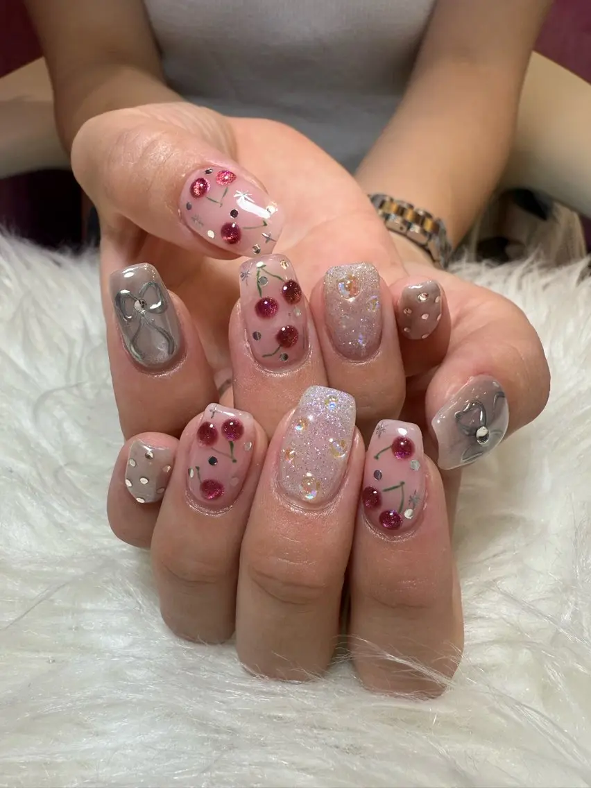 👘成人式にも!🌸デザイン持ち込みOK🙆♀️120分フルアートコース💅の写真