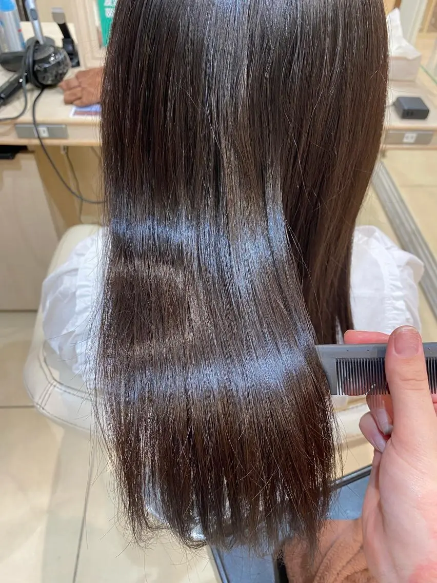 ✨美髪✨髪質改善ストレート（treatment付）の写真