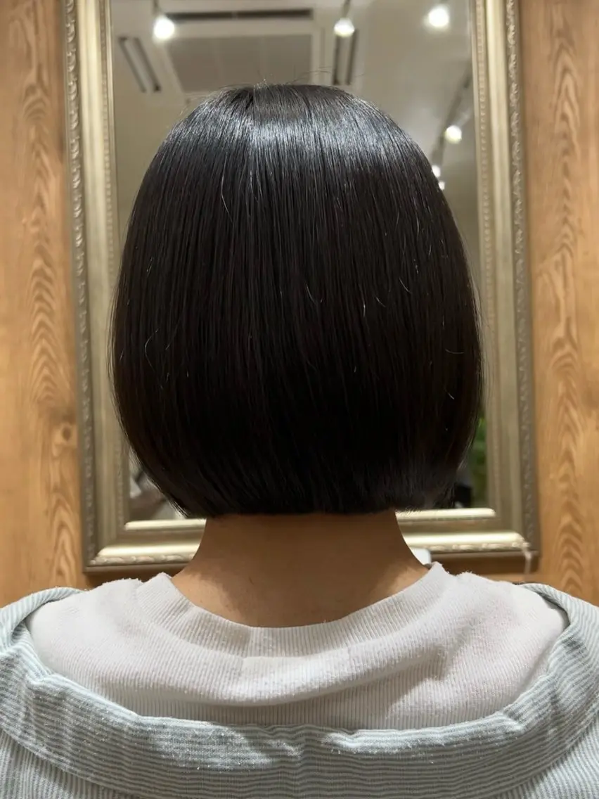 ショート カット 縮毛矯正 鈴木 悠孝のヘアスタイル