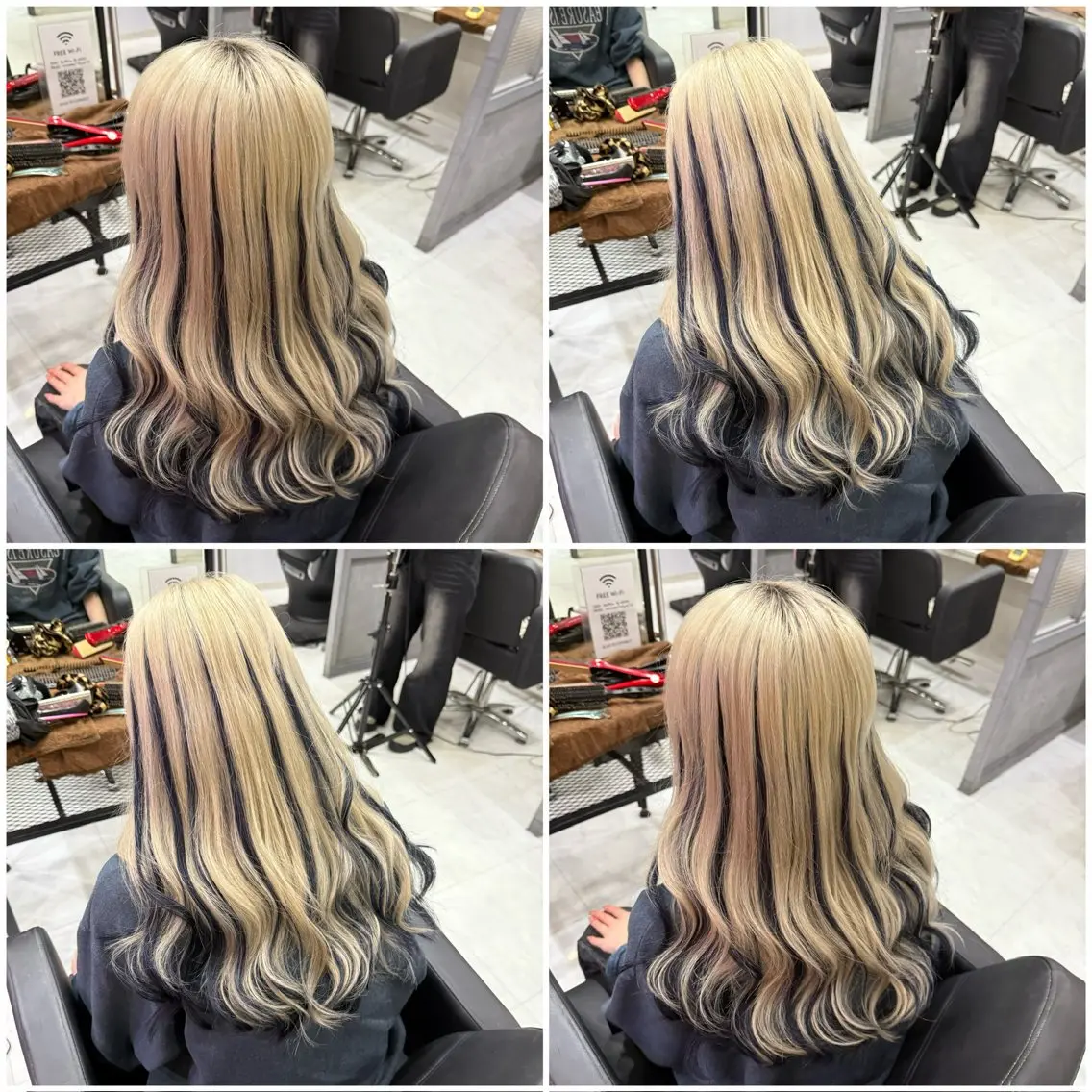 ロング ヘアアレンジ 髪質改善 艶髪矯正 エクステ かいり✂️のヘアスタイル