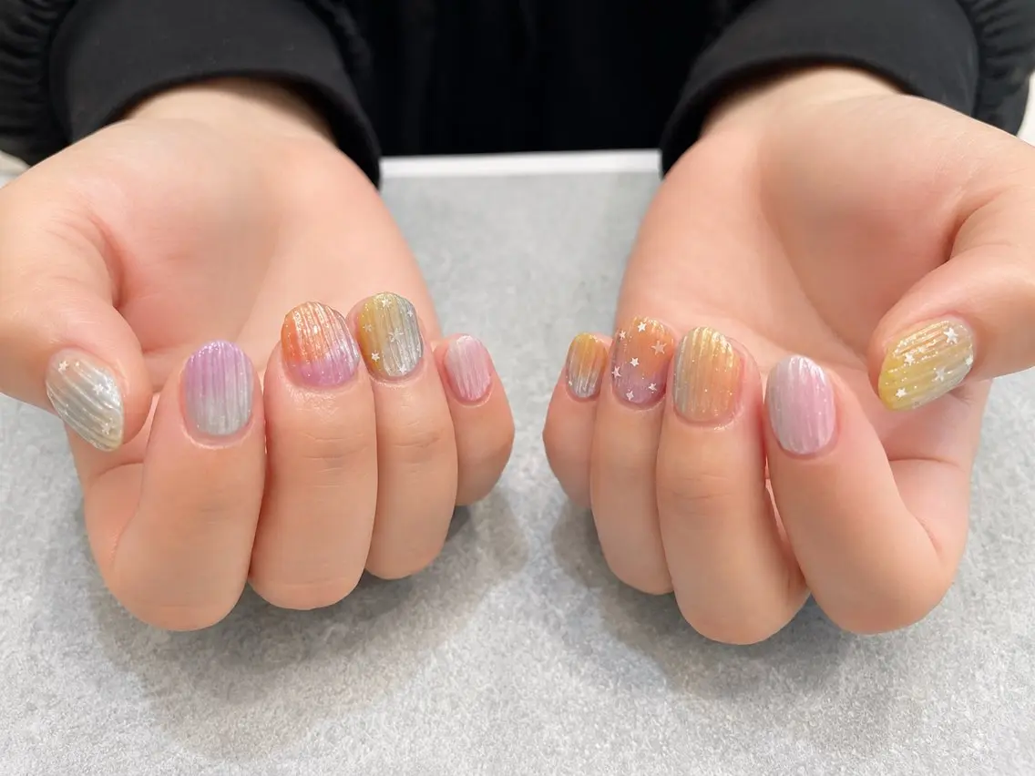 ネイル ハンドネイル Ash関内ネイリスト 荒木のネイルデザイン