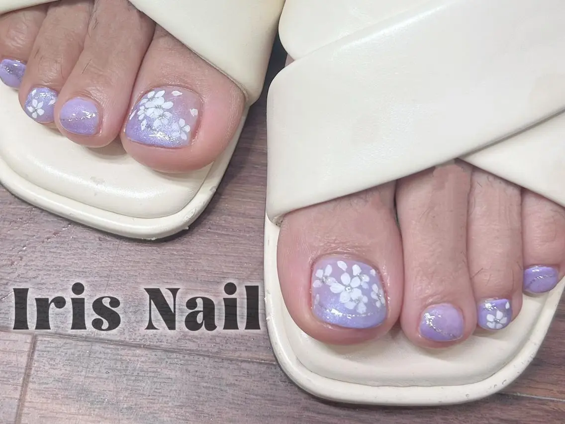 ネイル フットネイル 🍒IRIS Nail🌸のネイルデザイン