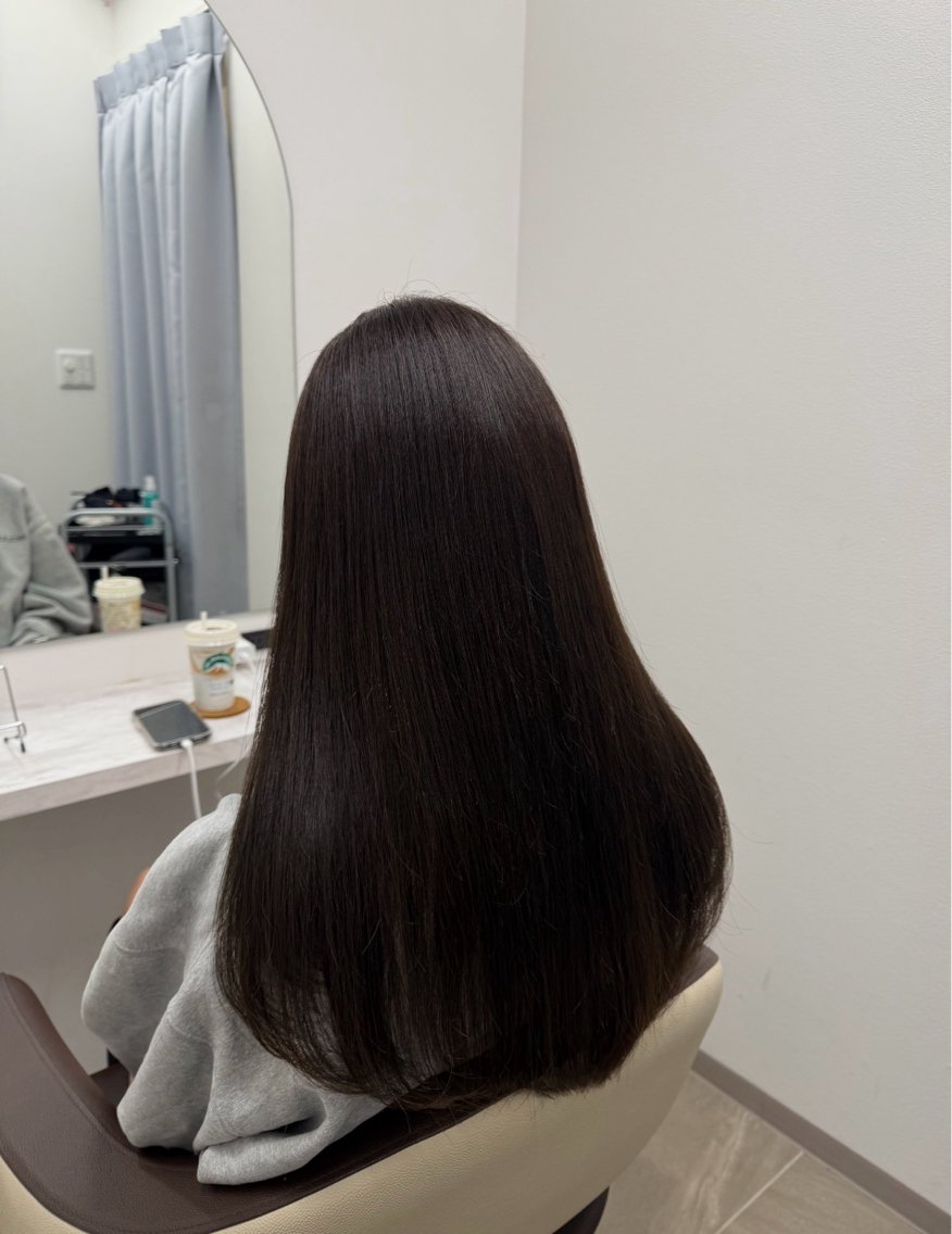 カラー ブラウンカラー ナチュラルブラウン カット ヘアカラー AYA 艶カラー／ナチュラルのヘアスタイル