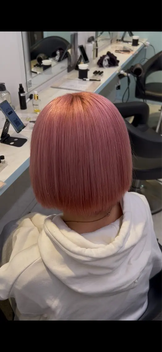 カラー ヘアカラー うる艶モテ髪🪄⭐︎ 💗Manaka💗のヘアスタイル