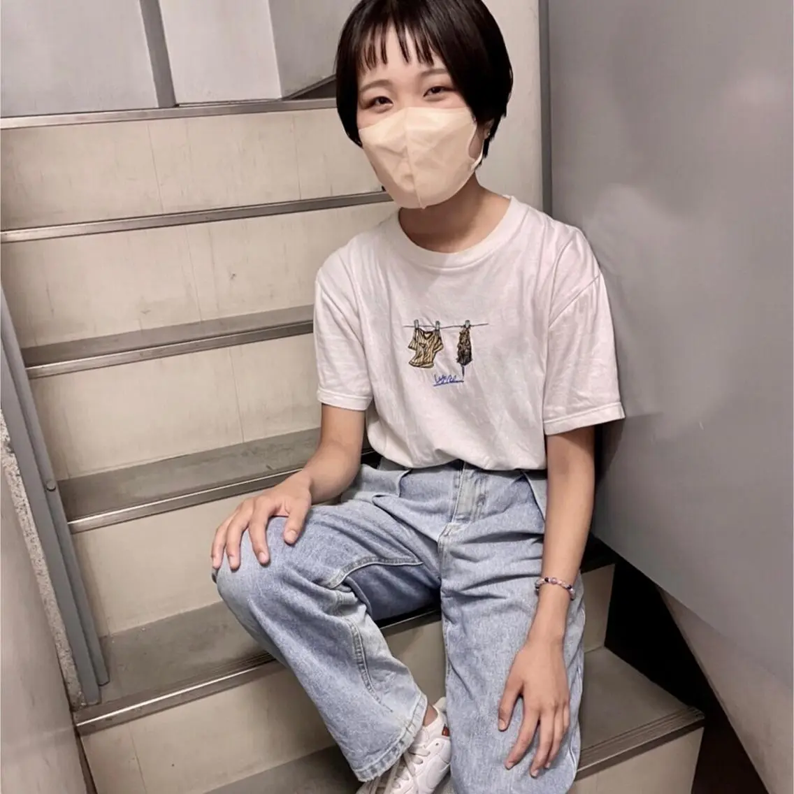 ショート シェアハピ ヤマモトのヘアスタイル