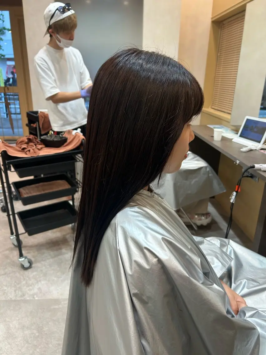 ロング ピンクブラウン ヘアカラー カラーモデル募集中 🥣/こにしりなのヘアスタイル