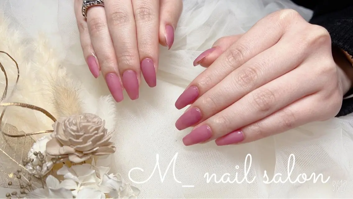 ネイル ワンカラーネイル M_ nail salonのネイルデザイン